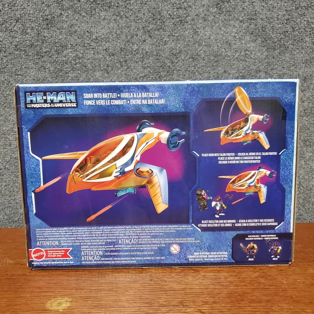 He-Man Masters of the Universe Talon Fighter Vehicle Toy Mattel 2021 New Figure